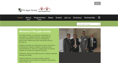 Desktop Screenshot of japansocietycanada.com